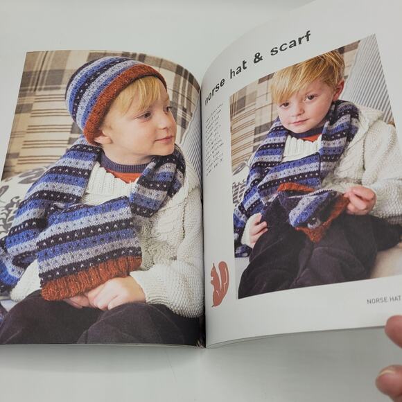 Little Aran & Celtic Knits for Kids Softcover Book - Picture 15 of 16